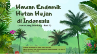 Image of Hewan Endemik Hutan Hujan Indonesia : Hewan Yang di lindungi -1