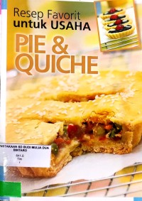 Image of Resep Usaha Untuk PIE&QUICHE